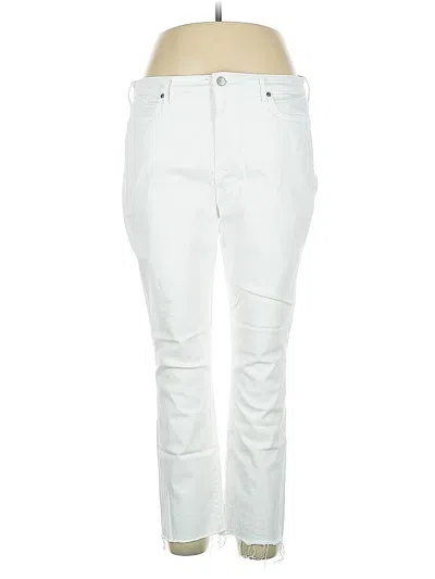 Pre-owned Nydj Jeans In White