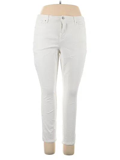 Pre-owned Nydj Jeans In White