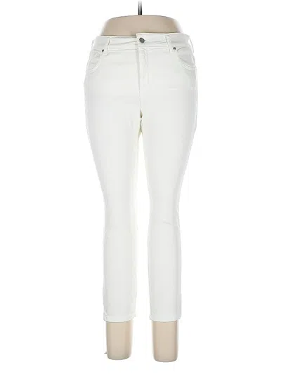 Pre-owned Nydj Jeans In White