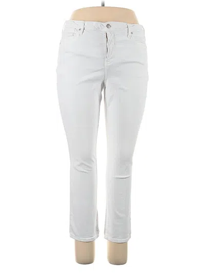 Pre-owned Nydj Jeans In White