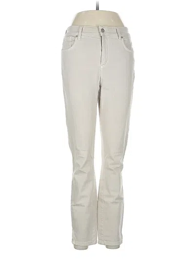 Pre-owned Nydj Jeans In White