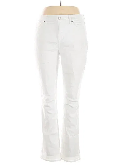 Pre-owned Nydj Jeans In White