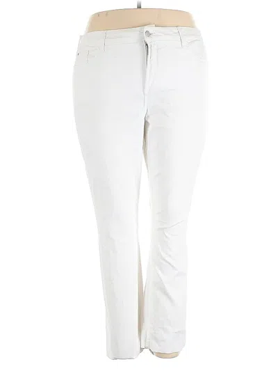 Pre-owned Nydj Jeans In White