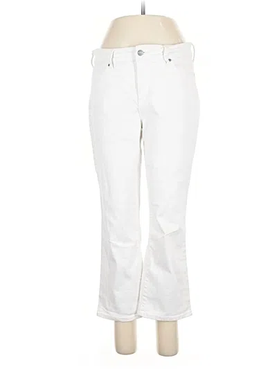 Pre-owned Nydj Jeans In White
