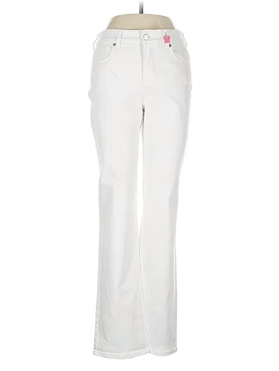 Pre-owned Nydj Jeans In White