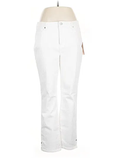 Pre-owned Nydj Jeans In White