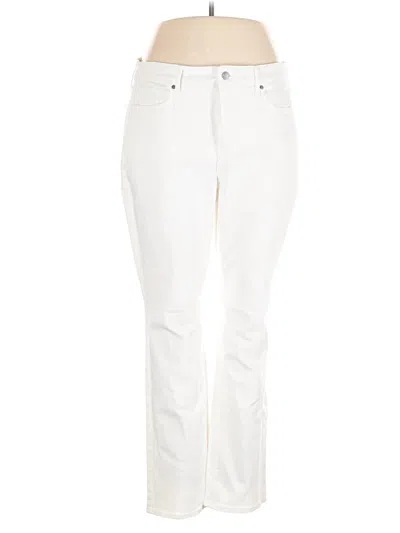 Pre-owned Nydj Jeans In White