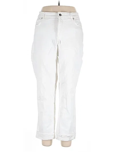 Pre-owned Nydj Jeans In White