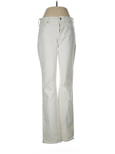 Pre-owned Nydj Jeans In White