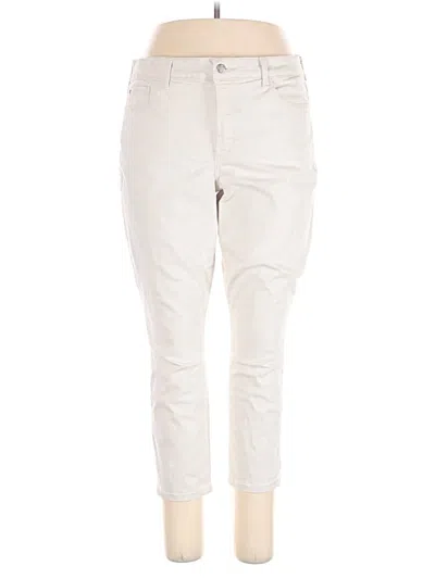 Pre-owned Nydj Jeans In White