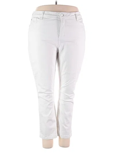 Pre-owned Nydj Jeans In White