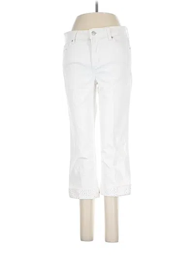 Pre-owned Nydj Jeans In White