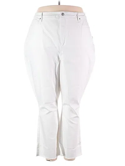 Pre-owned Nydj Jeans In White