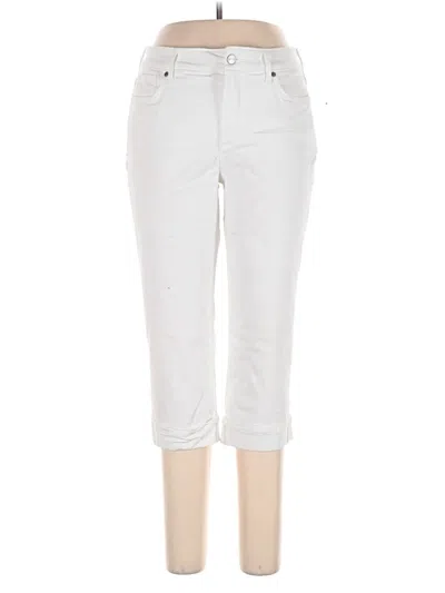 Pre-owned Nydj Jeans In White