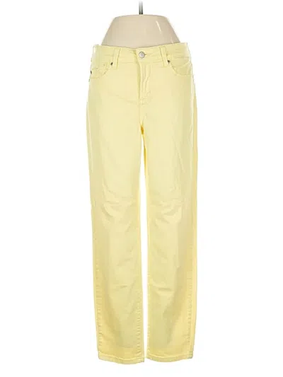Pre-owned Nydj Jeans In Yellow