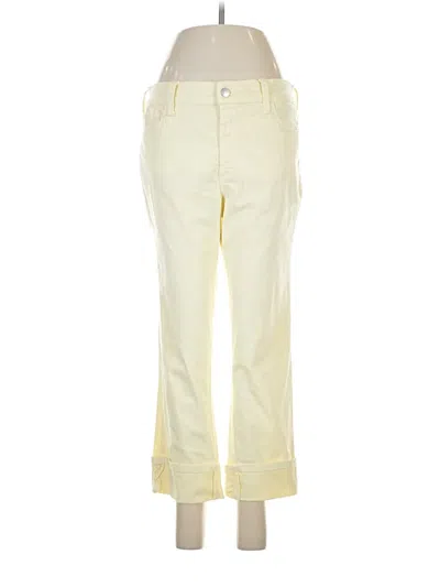 Pre-owned Nydj Jeans In Yellow