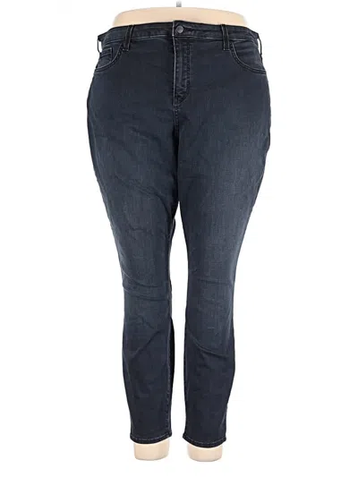 Pre-owned Nydj Jeggings In Blue