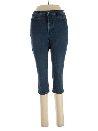 Pre-owned Nydj Jeggings In Blue