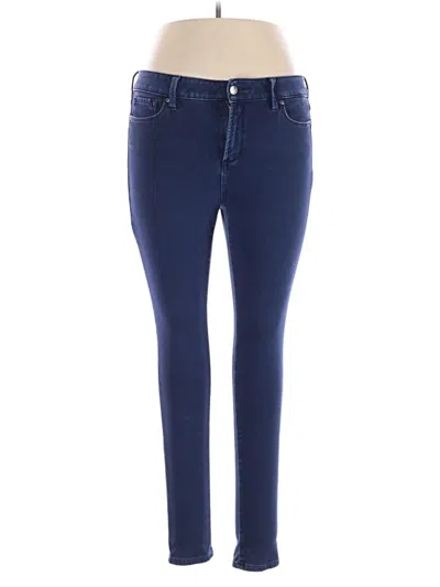Pre-owned Nydj Jeggings In Blue