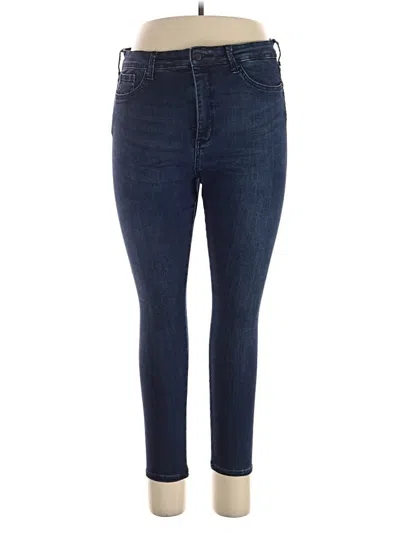 Pre-owned Nydj Jeggings In Blue