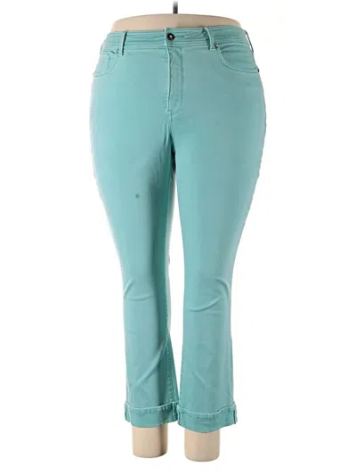 Pre-owned Nydj Jeggings In Blue