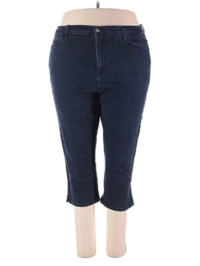 Pre-owned Nydj Jeggings In Blue