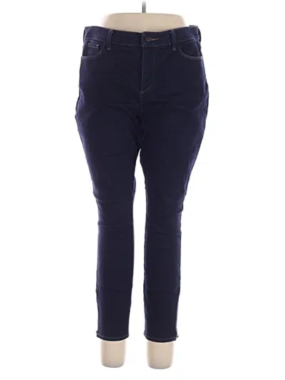Pre-owned Nydj Jeggings In Blue