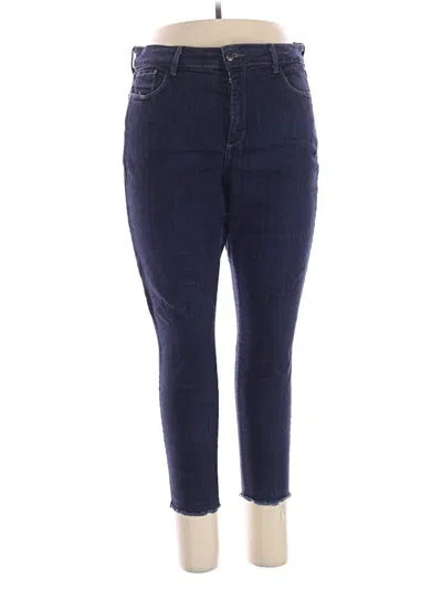 Pre-owned Nydj Jeggings In Blue