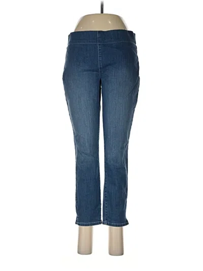 Pre-owned Nydj Jeggings In Blue