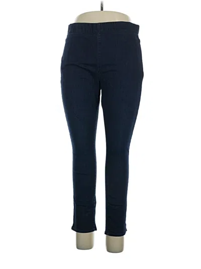 Pre-owned Nydj Jeggings In Blue