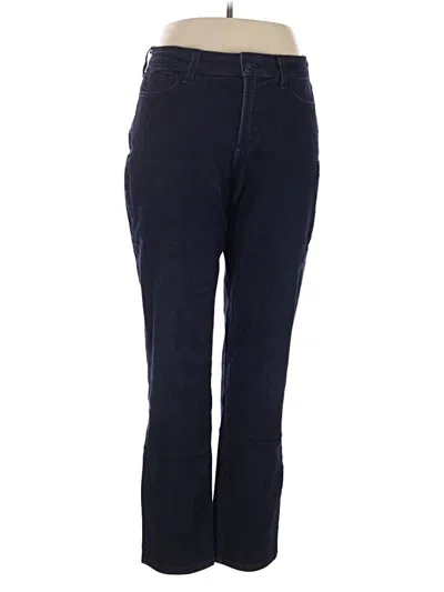 Pre-owned Nydj Jeggings In Blue