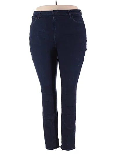 Pre-owned Nydj Jeggings In Blue