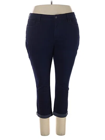 Pre-owned Nydj Jeggings In Blue