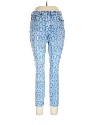 Pre-owned Nydj Jeggings In Blue