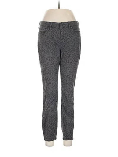 Pre-owned Nydj Jeggings In Gray