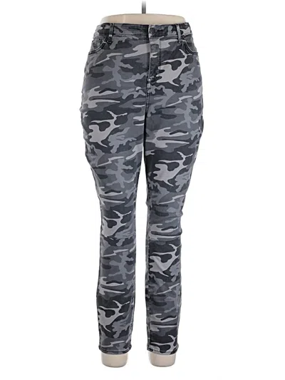 Pre-owned Nydj Jeggings In Gray