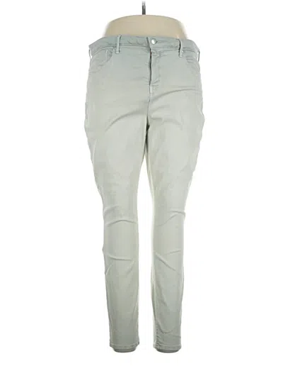 Pre-owned Nydj Jeggings In Green