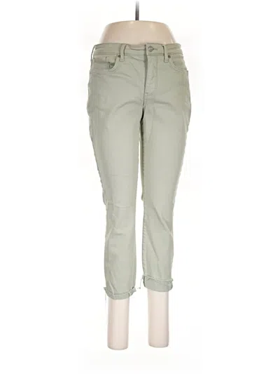Pre-owned Nydj Jeggings In Green