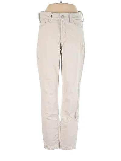 Pre-owned Nydj Jeggings In Ivory