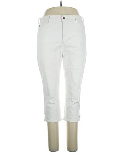 Pre-owned Nydj Jeggings In Ivory