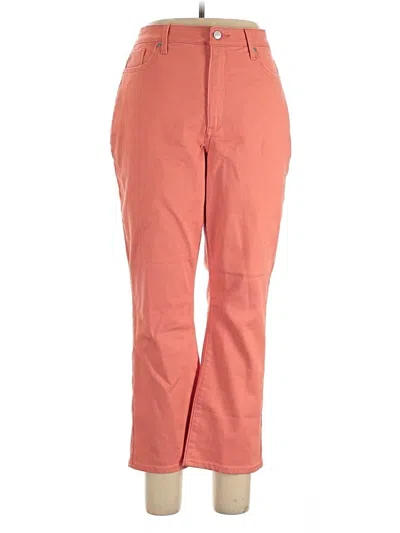 Pre-owned Nydj Jeggings In Orange