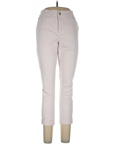 Pre-owned Nydj Jeggings In Pink