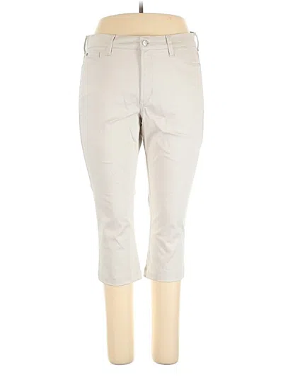Pre-owned Nydj Jeggings In White