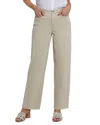 Nydj Jemma Barrel Jeans In Feather In Feather