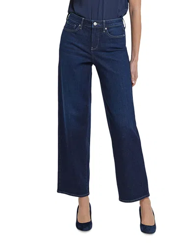 Nydj Jemma Barrel Jeans In Moonlight In Blue