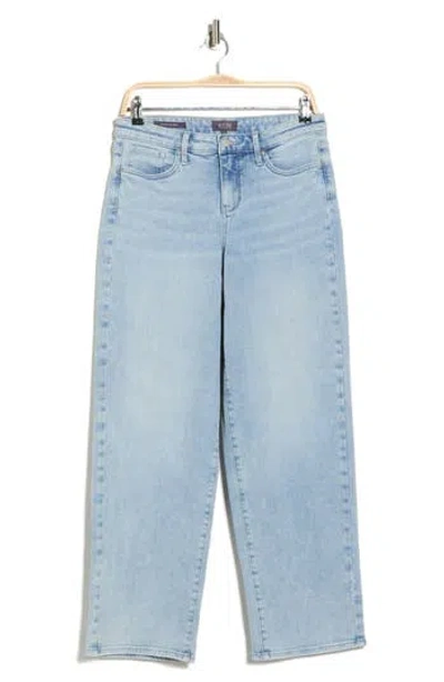 Nydj Jemma High Waist Barrel Leg Jeans In Blue