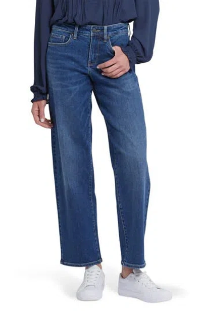 Nydj Jemma High Waist Barrel Leg Jeans In Blue