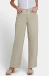 Nydj Jemma Barrel Jeans In Feather In Feather