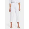 Nydj Petites Marilyn High Rise Ankle Jeans In Optic White In Optic White