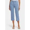 Nydj Joni High Waist Stripe Relaxed Capri Jeans In Villa Vista Stripe